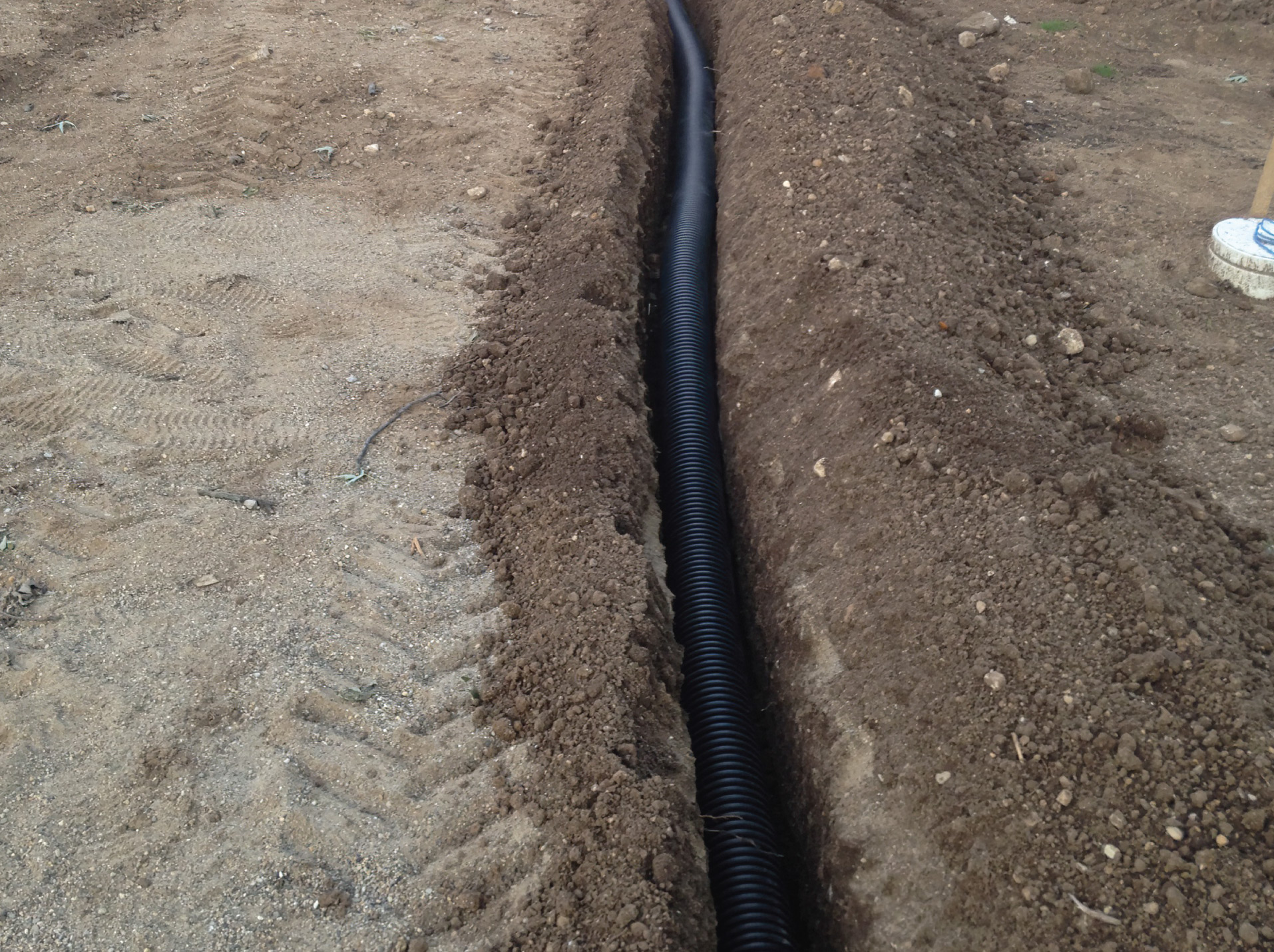 French Drain Installation